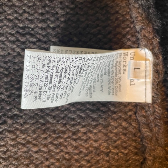 Universal Works Mens Cardigan - Picture 2 of 2